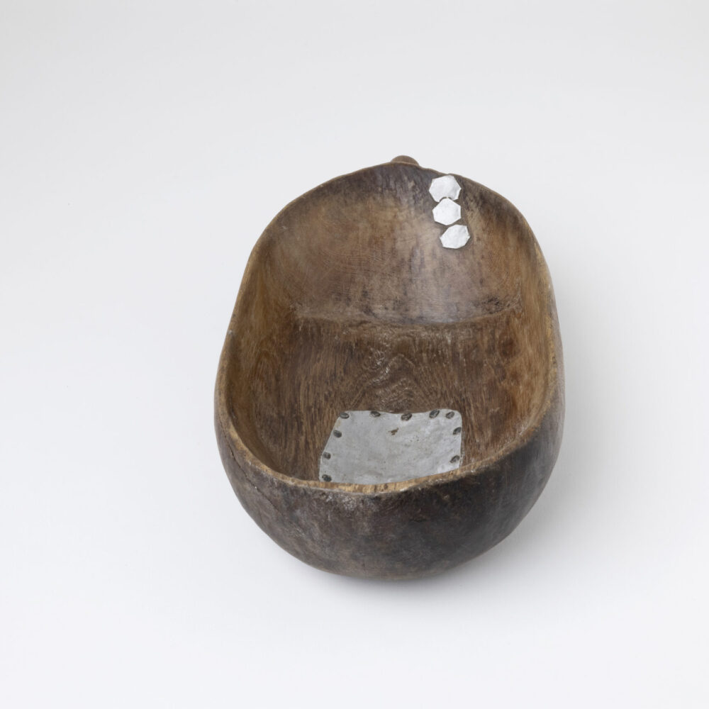 Alternative view of Round Wooden Tutsi Bowl
