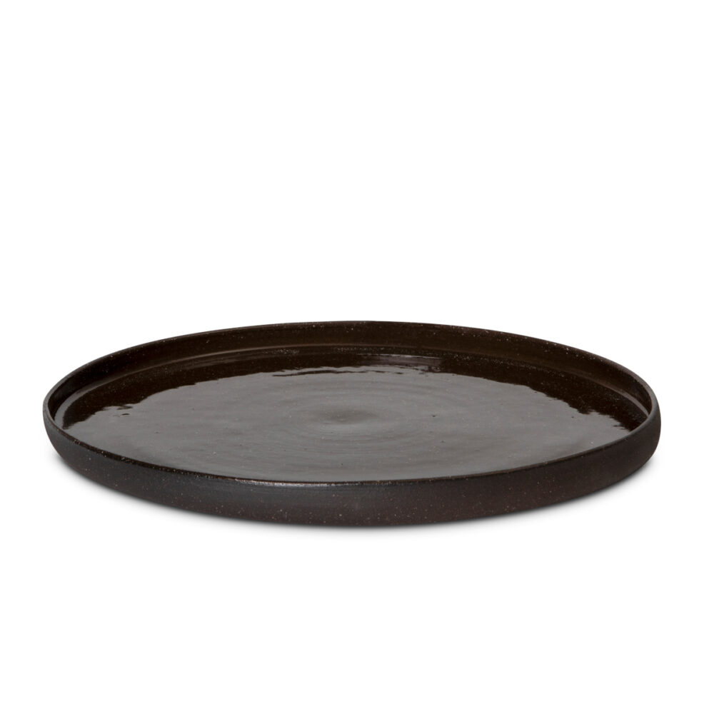 Black Dinner Plate
